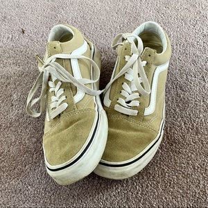 Tan Vans Sneakers!